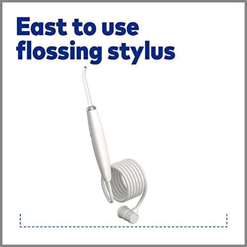 Waterpik Sidekick Portable Water Flosser, Perfect for Travel & Home, ADA Accepted, White/Chrome WF-04 - Image 3
