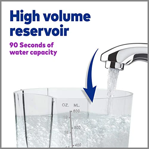 Waterpik Whitening Professional Water Flosser, Electric Power With 10 Settings, 30 Whitening Tablets, Whitens Teeth Gently, White WF-05 - Image 2