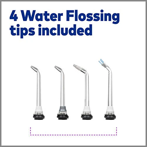 Waterpik Whitening Professional Water Flosser, Electric Power With 10 Settings, 30 Whitening Tablets, Whitens Teeth Gently, White WF-05 - Image 5