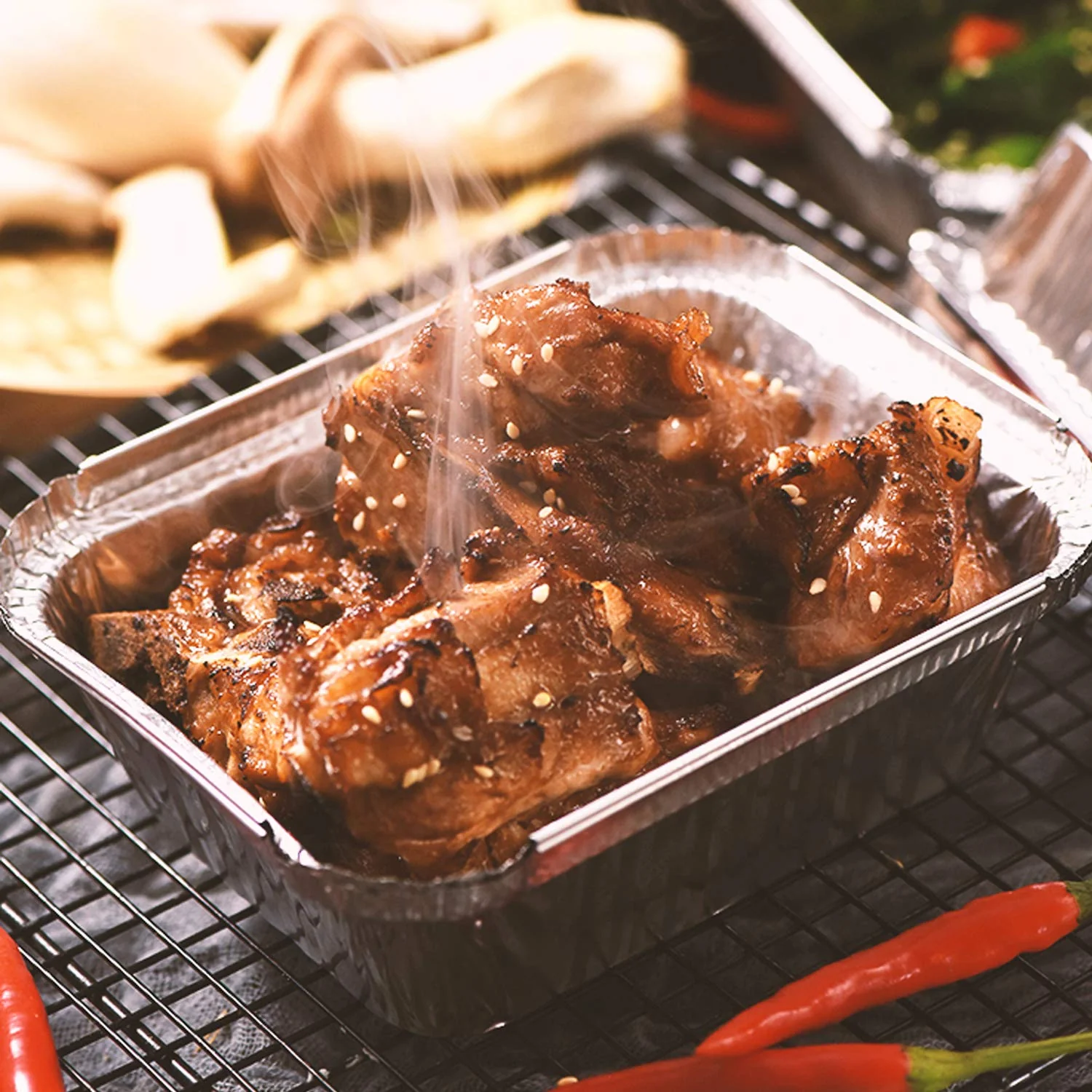 Waytiffer Loaf Pans [50 Pack] 2Lb Heavy Duty Disposable Aluminum Foil Premium Bread Tins Standard Size - 8.5" X 4.5" X 2.5" Perfect for Homemade Cakes & Breads - Image 5