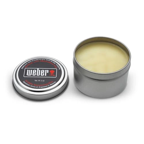 Weber Griddle Seasoning Wax – Natural Grapeseed Oil, Canola Oil & Beeswax Blend for Non‑Stick Griddle Seasoning - Image 2