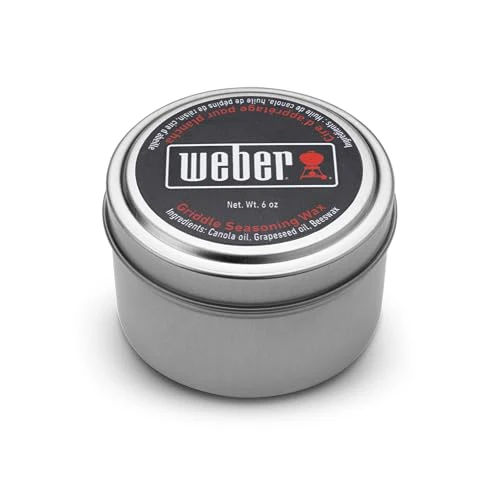 Weber Griddle Seasoning Wax – Natural Grapeseed Oil, Canola Oil & Beeswax Blend for Non‑Stick Griddle Seasoning - Image 4