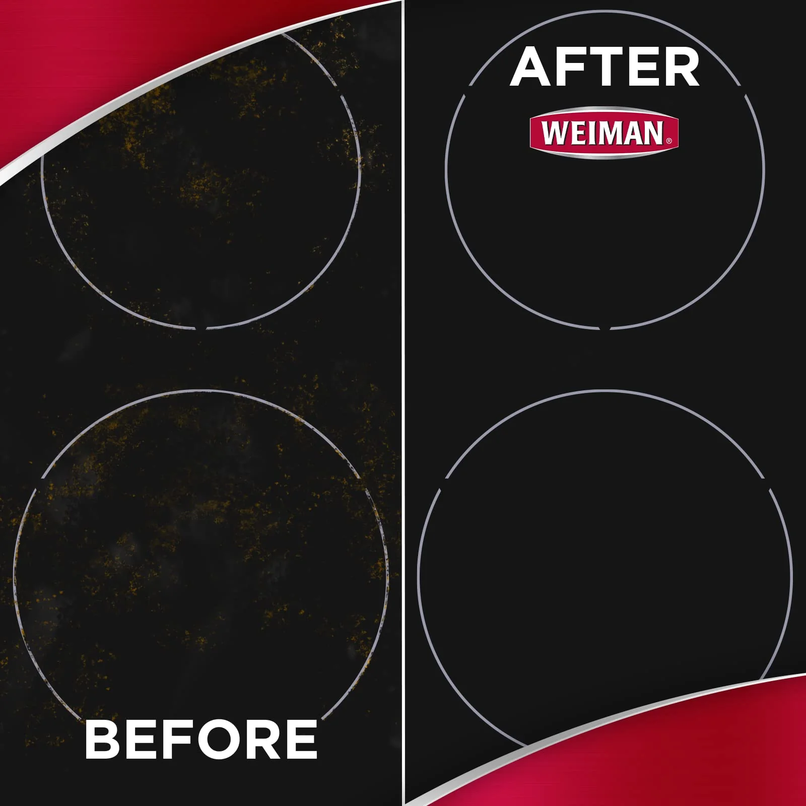 Weiman Ceramic and Glass Cooktop Cleaner and Polish - 20 Ounce - Shines and Protects Glass and Ceramic Smooth Top Ranges with its Gentle Formula - Image 5