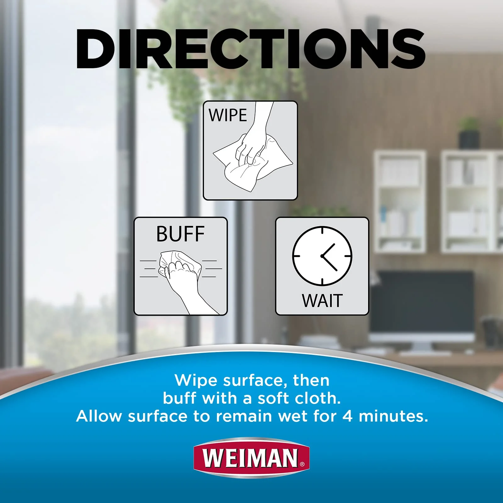 Weiman Electronic Screen Cleaner Wipes - 4 Pack Clean Your Laptop, Computer, TV, and All Electronic Equipment - Electronic Wipes - 30 Count - Image 6