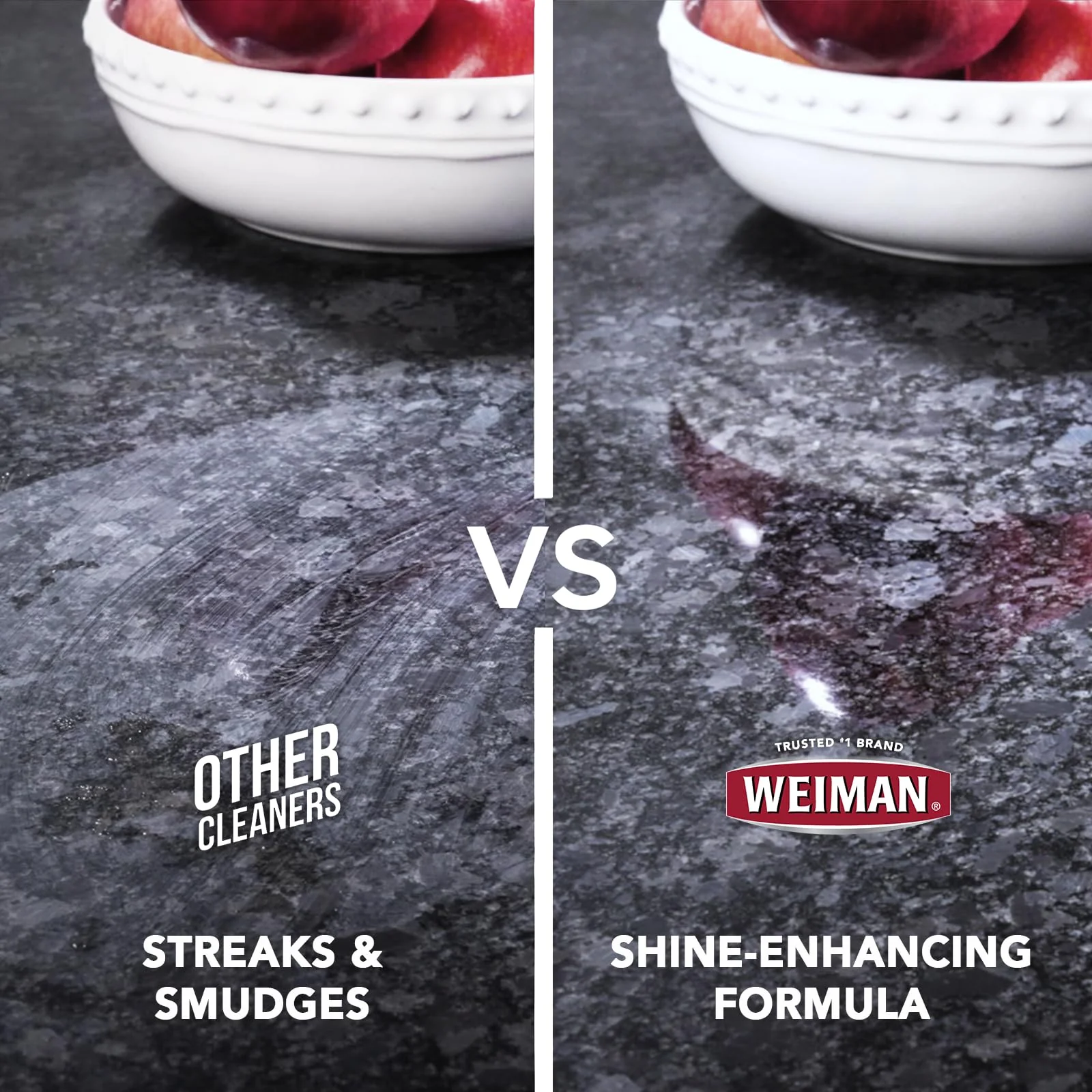 Weiman Granite and Stone Cleaner 3-in-1, Removes Grease, Stains & Watermarks, Streak-Free Formula with Stain Shield Technology, Safe on Marble, Quartz, Tile, Granite, Quartzite & Slate - Image 4