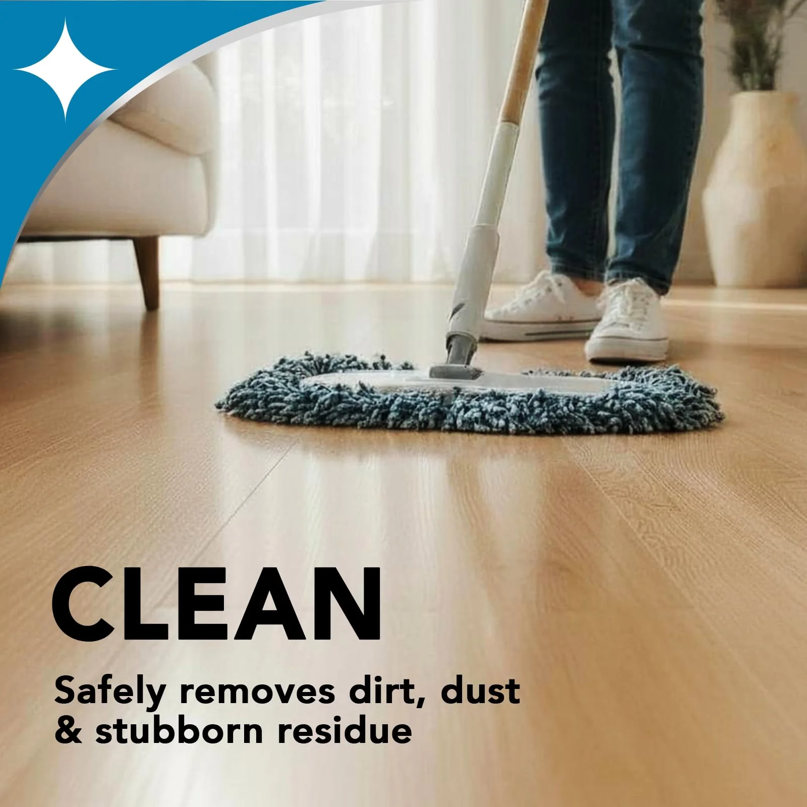 Weiman Hardwood Floor Cleaner Gallon and Refillable Squeeze Bottle - Finished Wood Surfaces - Image 6