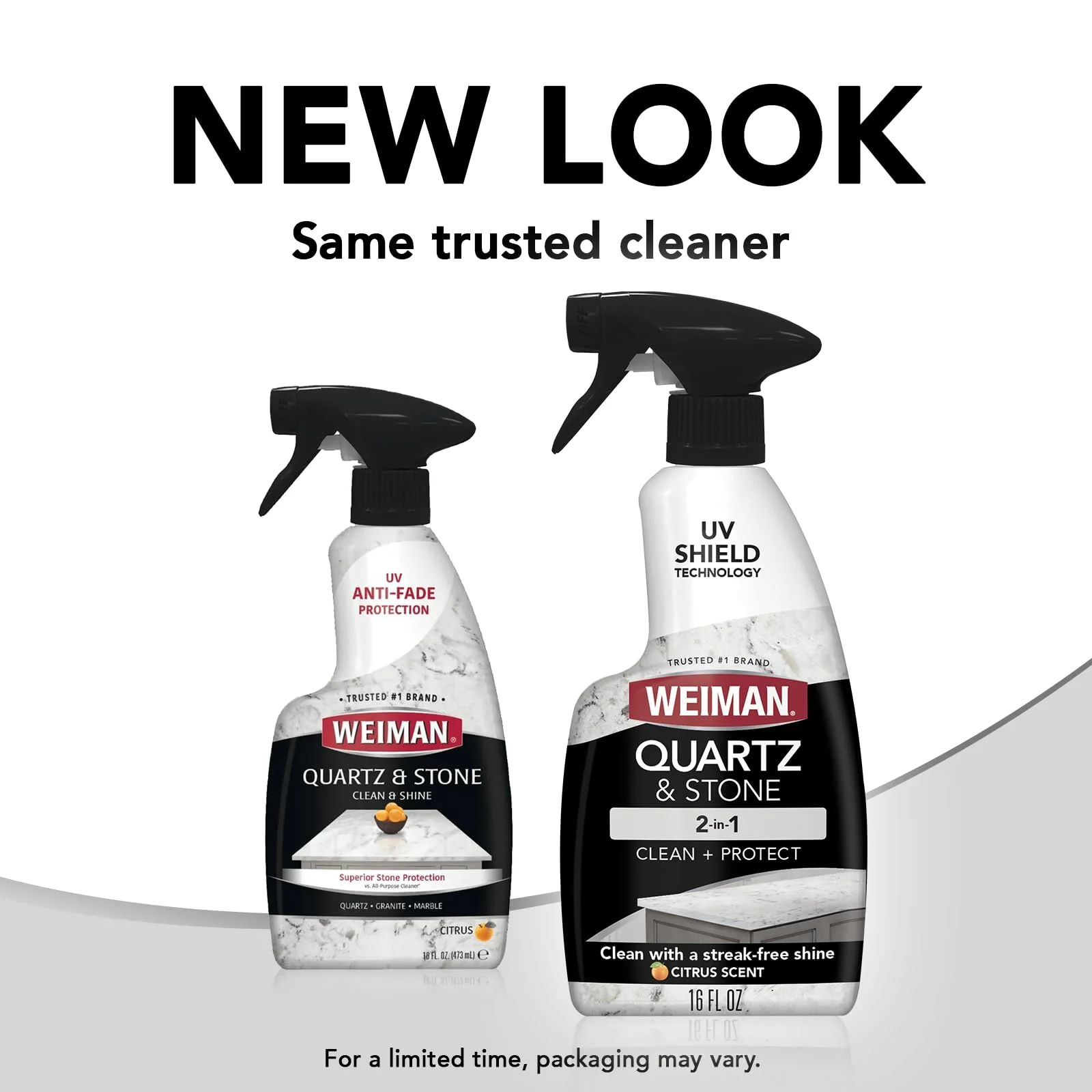 Weiman Quartz Countertop Cleaner and Polish (2 Pack w/Micro Towel) Clean and Shine Your Quartz Countertops Islands and Stone Surfaces with Ultra Violet Protection - Image 2