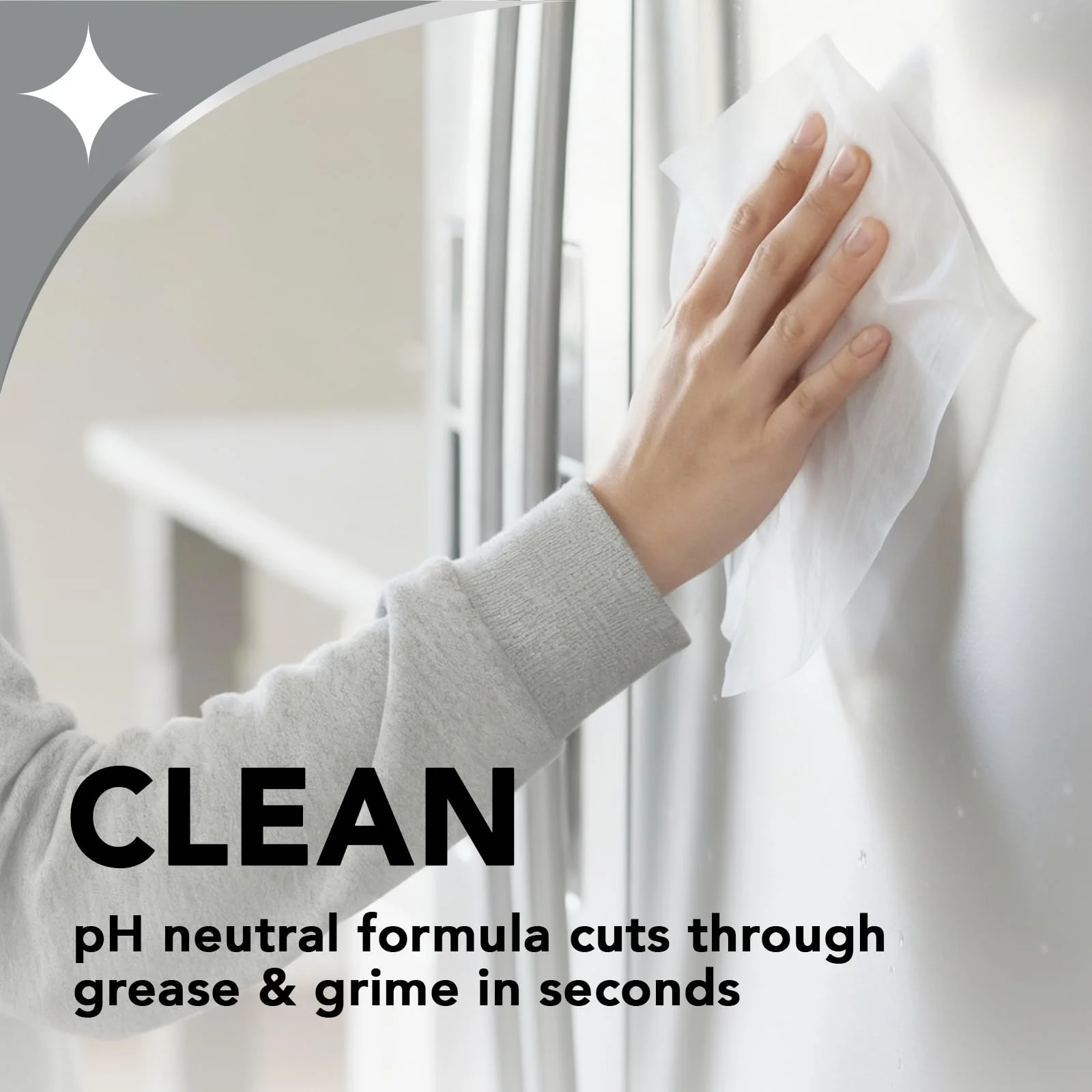 Weiman Stainless Steel Cleaner, 30 Count Wipes, Anti-Fingerprint, Removes Grease, Water Spots, Streaks & Residue, Polishing Cleaner Safe for Appliances, Chrome, Sinks & Grill Exteriors - Image 4