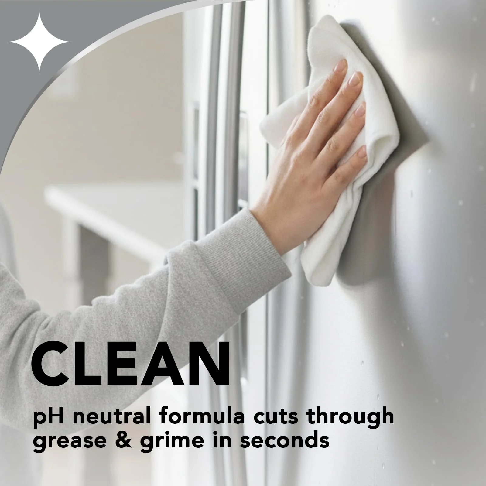 Weiman Stainless Steel Cleaner & Cooktop Daily Cleaner - 12 Ounce - Kitchen Appliance Cleaner Kit - Image 7
