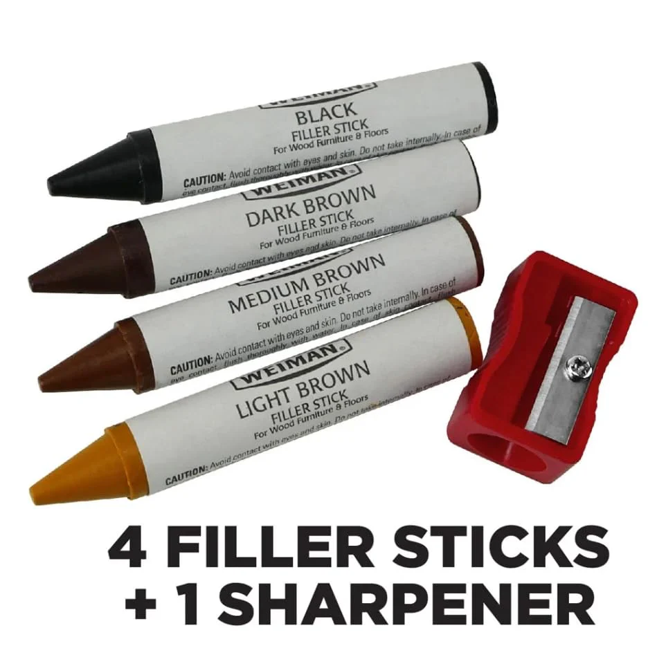 Weiman Wood Restore and Repair Kit, Wood Floor Scratch Repair, Furniture Markers Touch Up, Cabinet Cleaner, Removes Dirt & Reduces Scratches, Safe for Table, Desk, & Chair, UV Shield Technology - Image 2