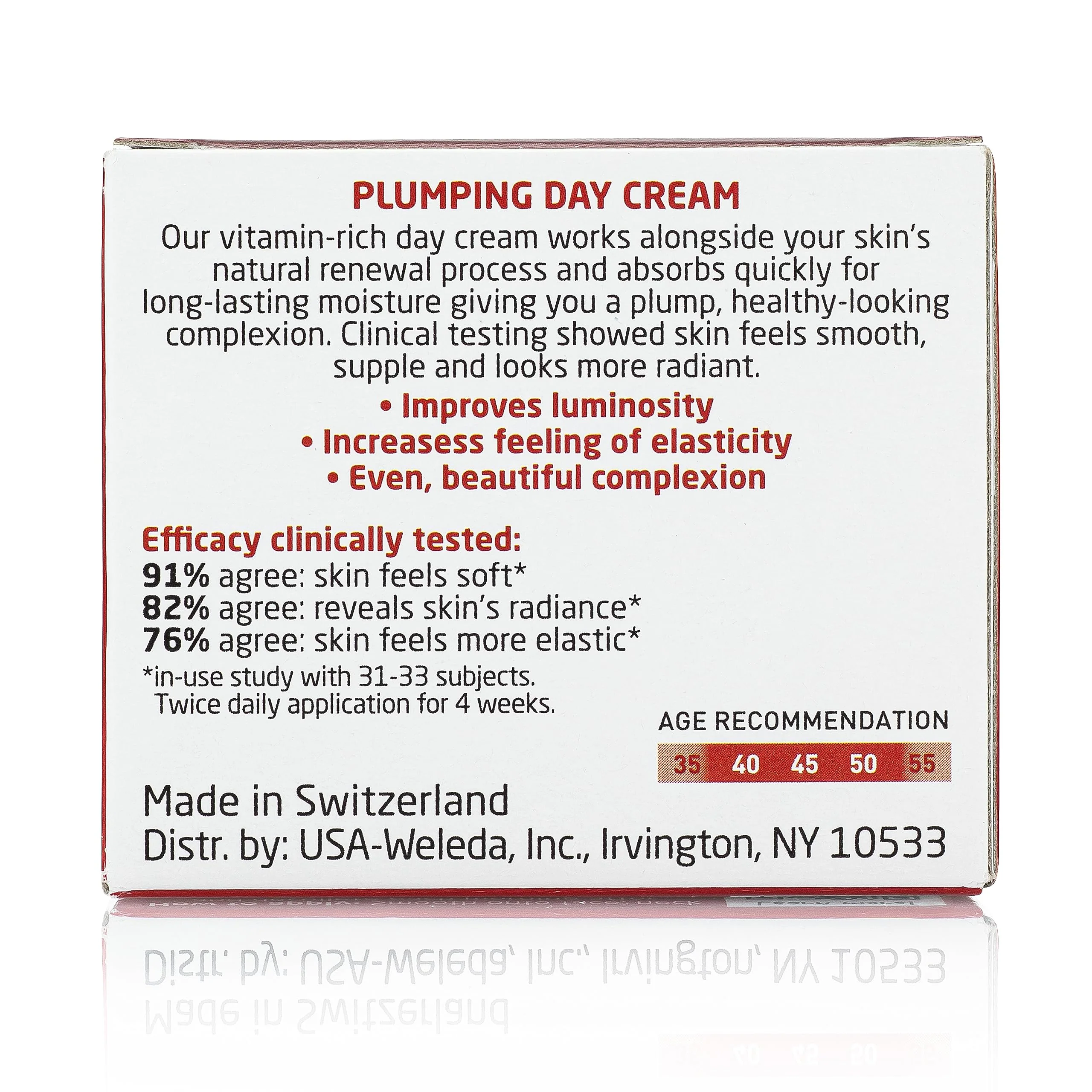 Weleda Face Care Plumping Day Cream, 1.3 Fluid Ounce, Plant Rich Moisturizer with Pomegranate and Maca Root Peptides - Image 8