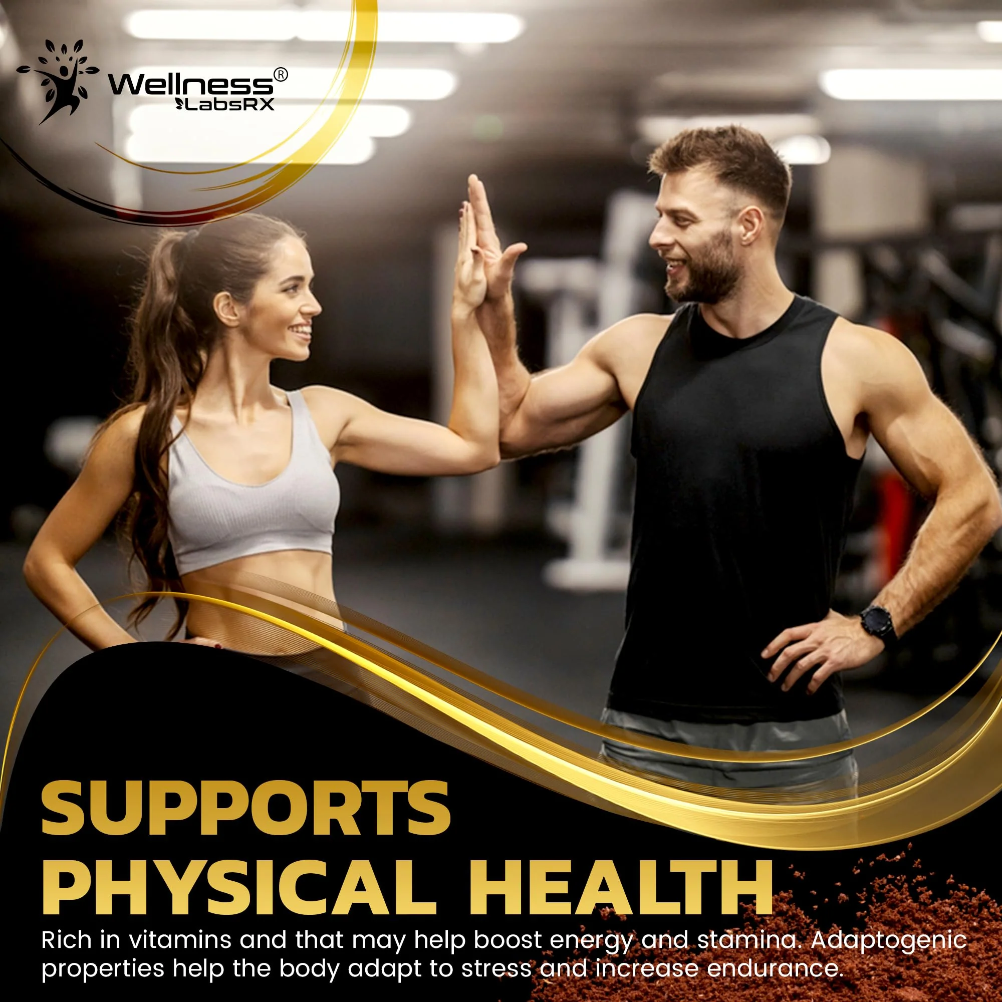 WELLNESS LABSRX Mushroom Powder, 25 in 1 Mushrooms Supplement - 2000mg, 25 Superfood Mishroom Lions Mane Powder with Chaga, Shiitake, Cordyceps, Reishi - Lion's Mane Mushroom - 120 Servings - Image 4