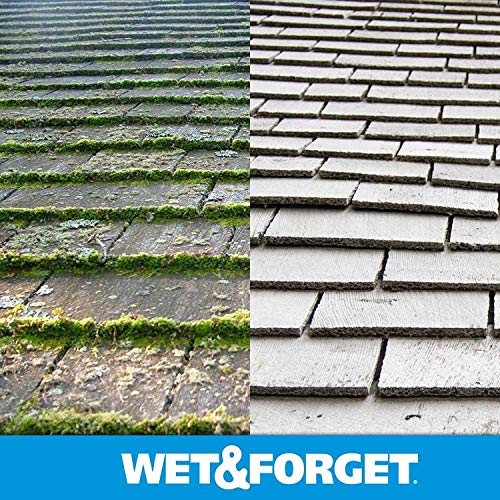 Wet & Forget No Scrub Outdoor Cleaner for Easy Removal of Mold, Mildew and Algae Stains, Bleach-Free Formula, 0.5 Gallon Concentrate - Ships to California Only, 64 Fluid Ounces - Image 3