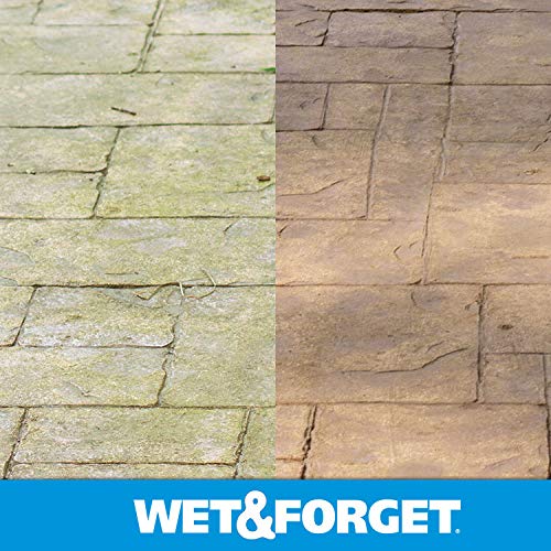 Wet & Forget No Scrub Outdoor Cleaner for Easy Removal of Mold, Mildew and Algae Stains, Bleach-Free Formula, 0.5 Gallon Concentrate - Ships to California Only, 64 Fluid Ounces - Image 4