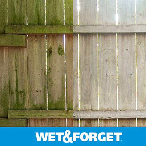 Wet & Forget No Scrub Outdoor Cleaner for Easy Removal of Mold, Mildew and Algae Stains, Bleach-Free Formula, 0.5 Gallon Concentrate - Ships to California Only, 64 Fluid Ounces - Image 6
