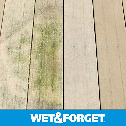Wet & Forget No Scrub Outdoor Cleaner for Easy Removal of Mold, Mildew and Algae Stains, Bleach-Free Formula, 0.5 Gallon Concentrate - Ships to California Only, 64 Fluid Ounces - Image 7