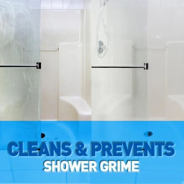 Wet & Forget Shower Cleaner Spray, Fragrance-Free Weekly Bathroom Cleaner, No Scrubbing Needed, Bleach-Free, Multi-Surface Bathroom Spray, Cleaning Supplies Essential. 64 fl oz - Image 3
