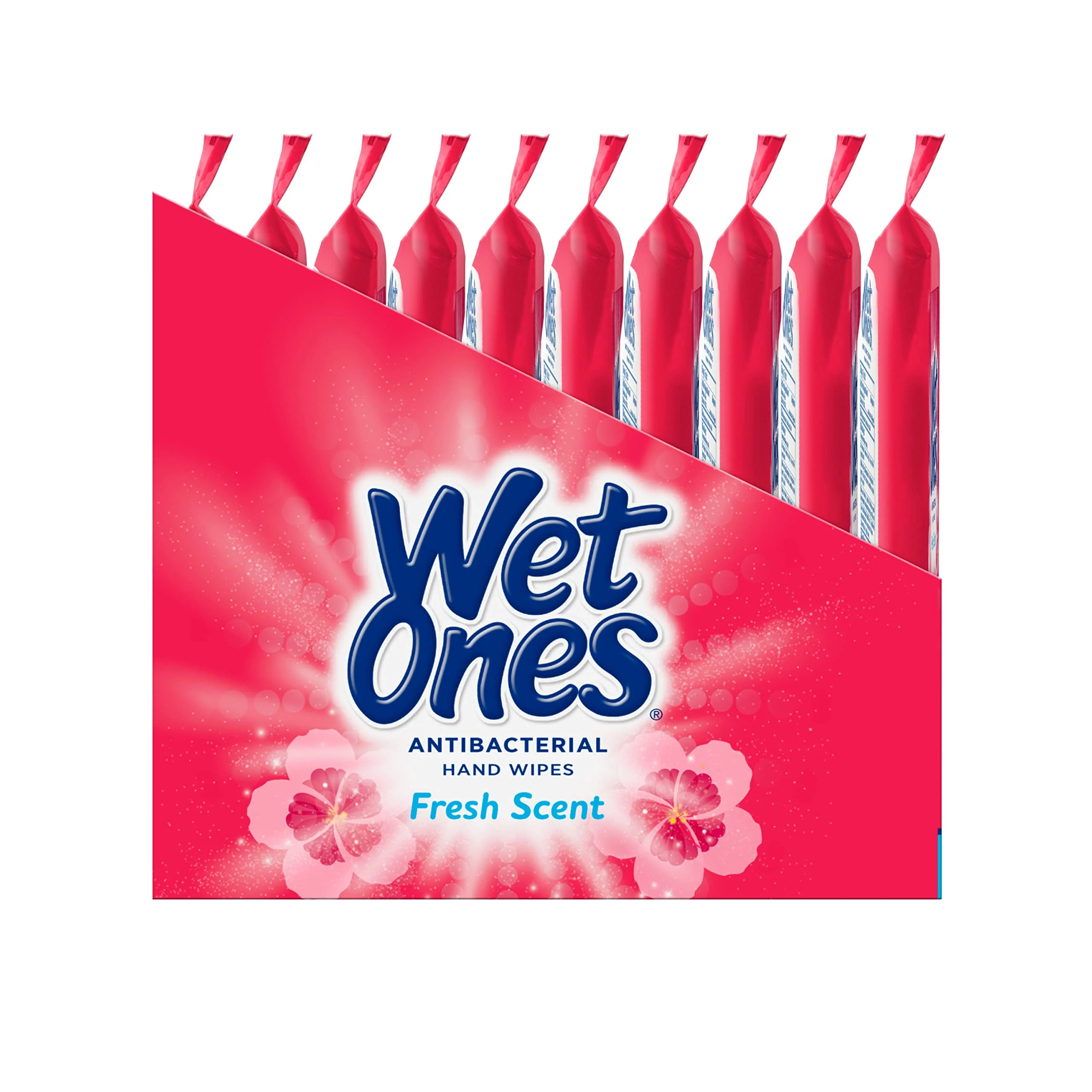 Wet Ones Antibacterial Hand Wipes, Fresh Scent, 20 Wipes (Pack of 10) - Image 7