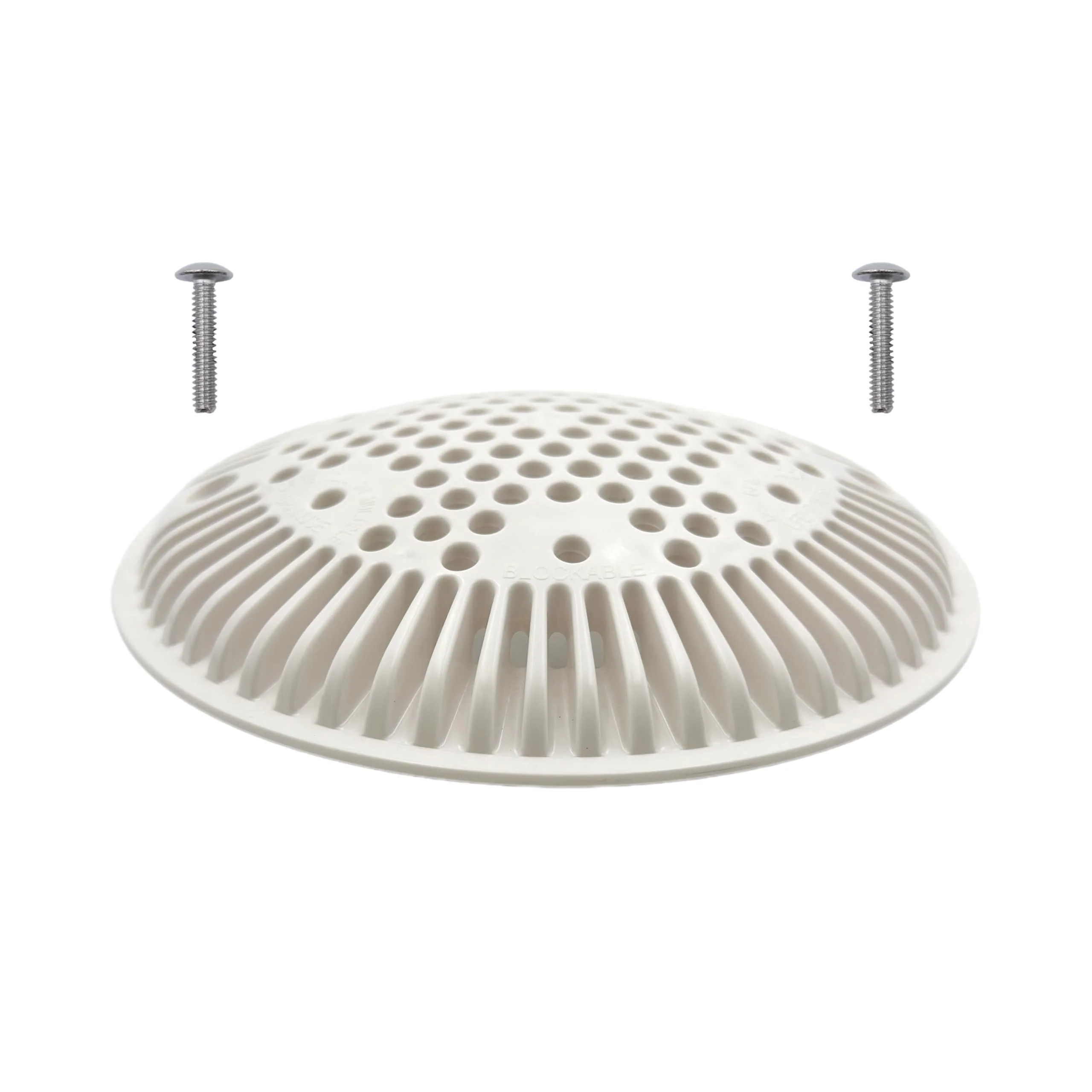 WG1048E White Pool Main Drain Cover Replacement Compatible with WG1048E for Suction and Dual Outlet Cover Replacement for Pools - Image 6
