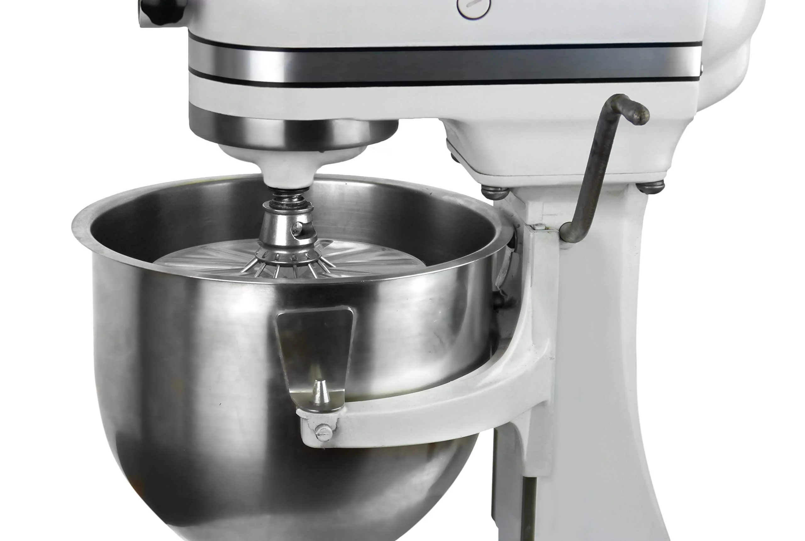 Whisk Wiper® PRO compatible with KitchenAid Bowl-Lift Stand Mixers - Mix Without The Mess - The Ultimate Stand Mixer Accessory - Only Compatible With 6-Wire Whisks (Color: Clear) - Image 4