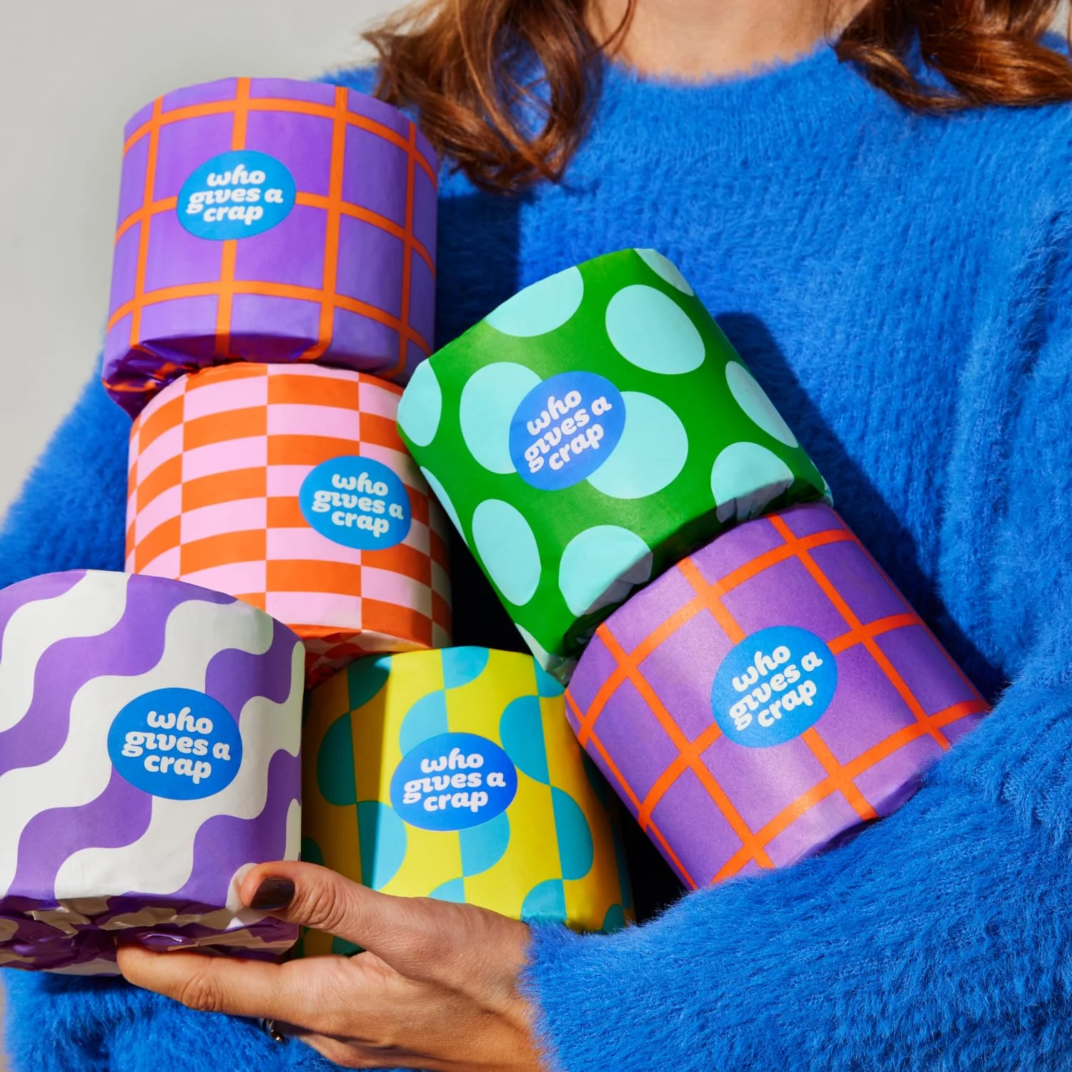 Who Gives A Crap | 100% Recycled Toilet Paper, 16 Rolls, 330 Sheets, Soft & Strong, Virgin Tree Free, Bulk Toilet Paper - Image 2