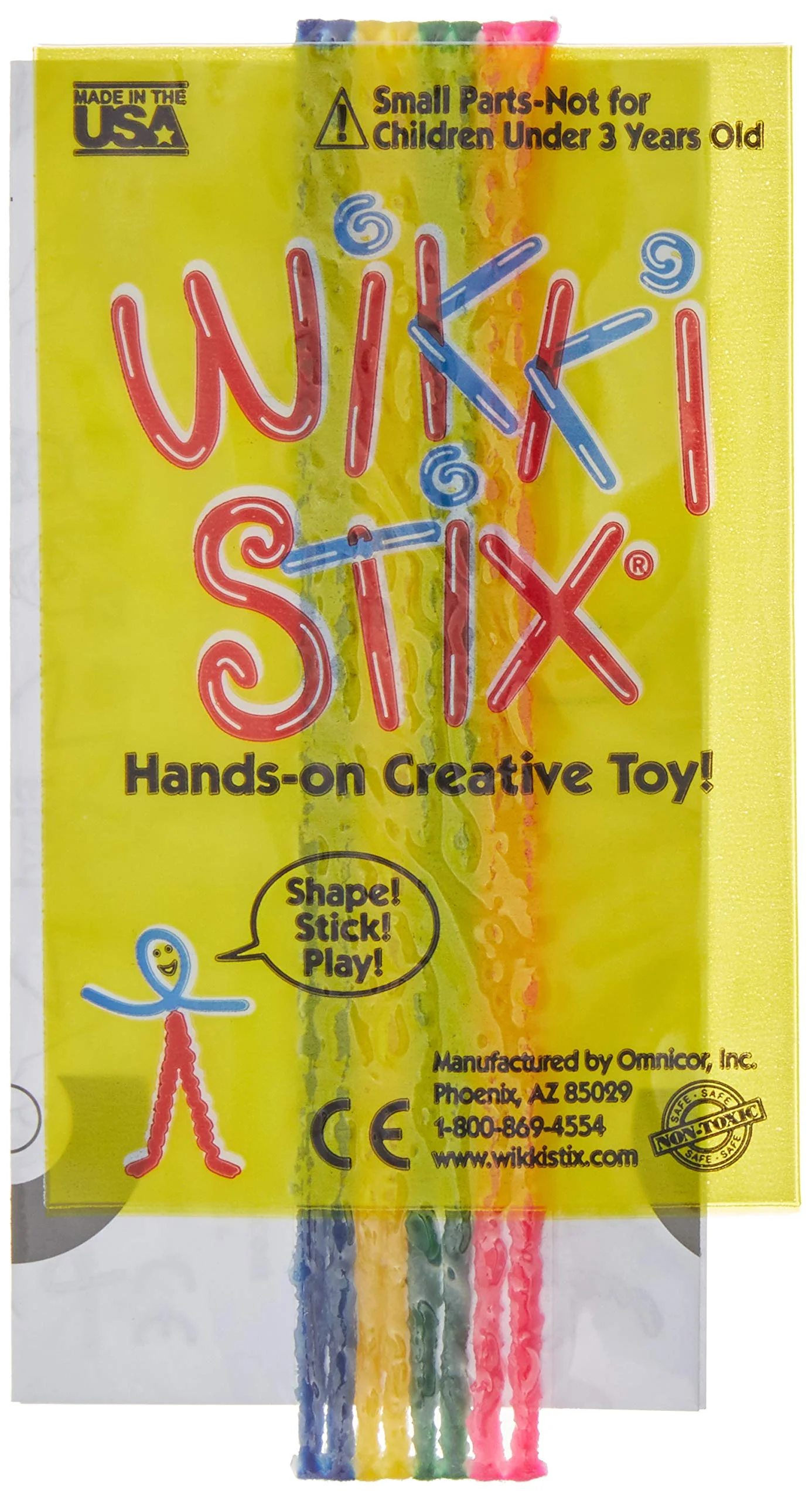 Wikki Stix Fun Paks, Contains 50 Individual paks! Great for Parties, Travel, classrooms, Award/incentives, Restaurants and Christmas Gift Giving, Made in The USA - Image 3