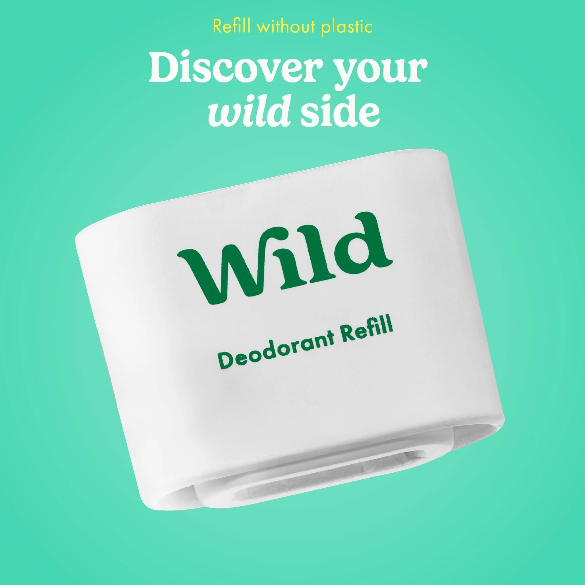 Wild Aluminum Free Refillable Deodorant Variety Pack for Men & Women - 98% Natural Ingredients - Includes Fresh Cotton & Sea Salt, Cherry Blossom, Coconut & Vanilla Scents - Long Lasting Protection - Image 8