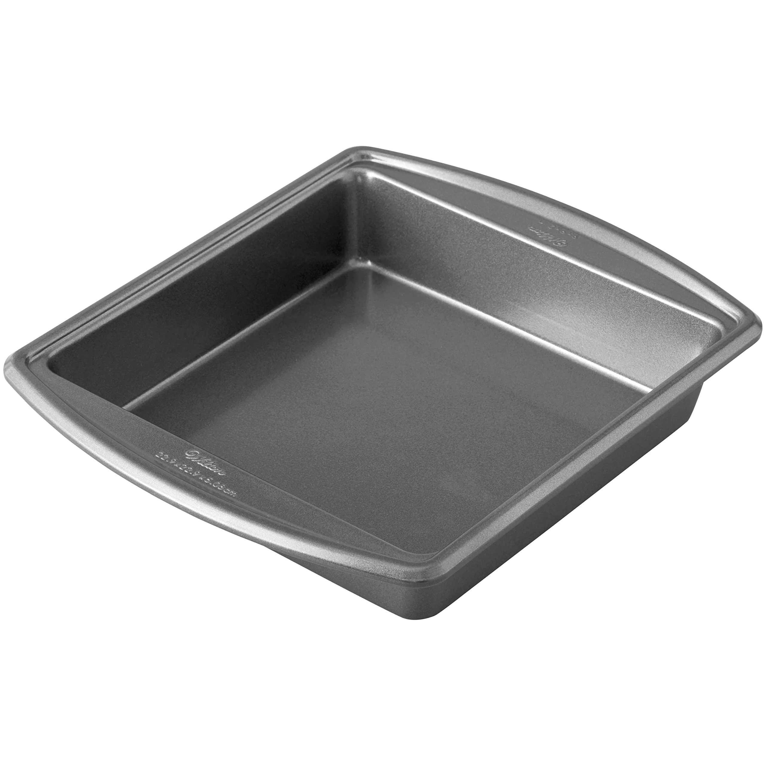 Wilton Advance Select Premium Non-Stick Loaf Pan, 9.25 x 5.25 Inches, Steel, Silver & Advance Select Premium Non-Stick Square Cake Pan, 9 x 9-Inch, Steel, Silver - Image 4