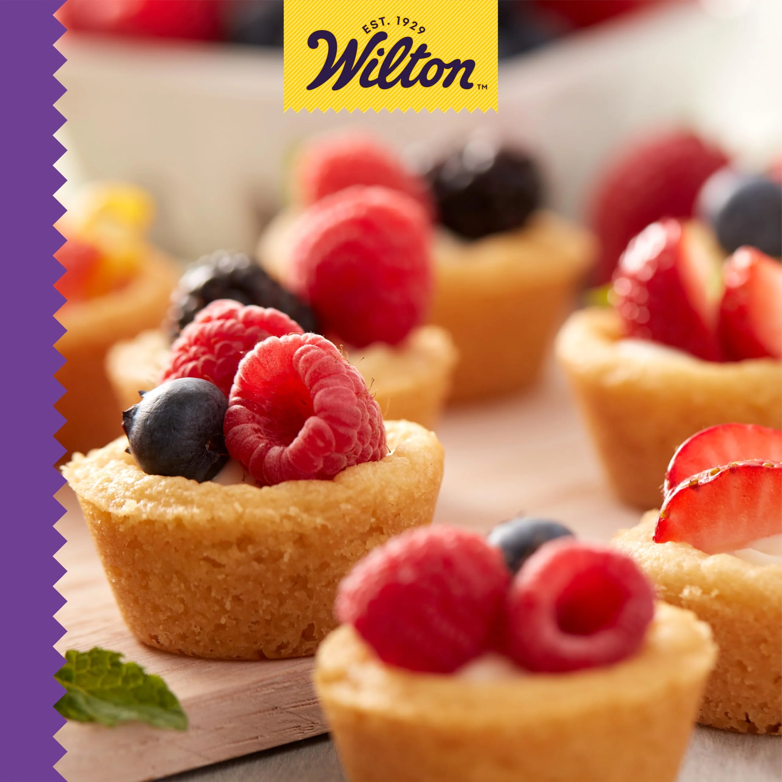 Wilton Gold Premium Non-Stick Warp-Resistant Bakeware, Made without PFAs, Muffin Pan, 24-cup, 16 x 10 x 1 in., Packaging may Vary - Image 2
