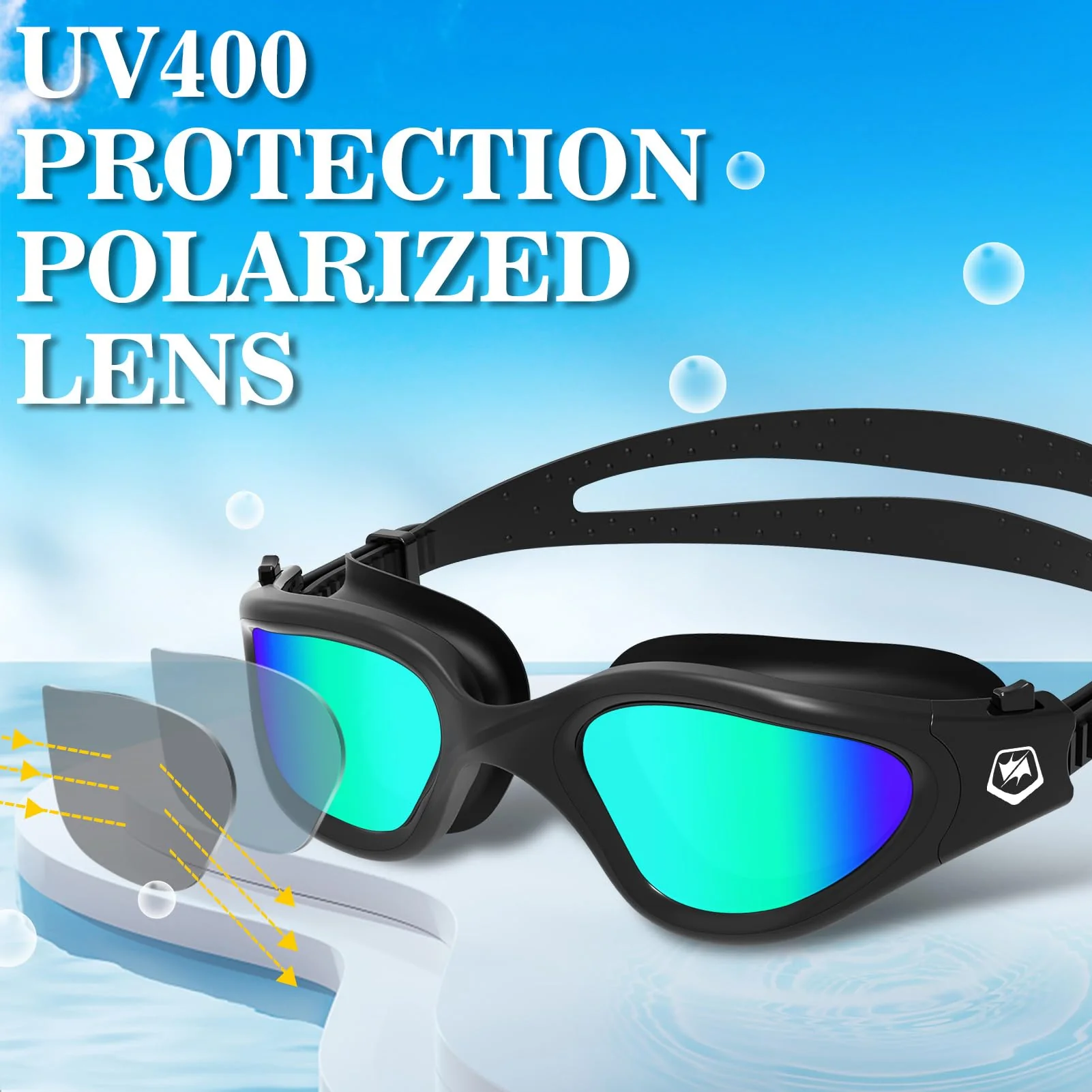 WIN.MAX Swimming Goggles Swim Pool Goggles Anti Fog Anti UV No Leakage Clear Vision for Men Women Adults Teenagers - Image 3