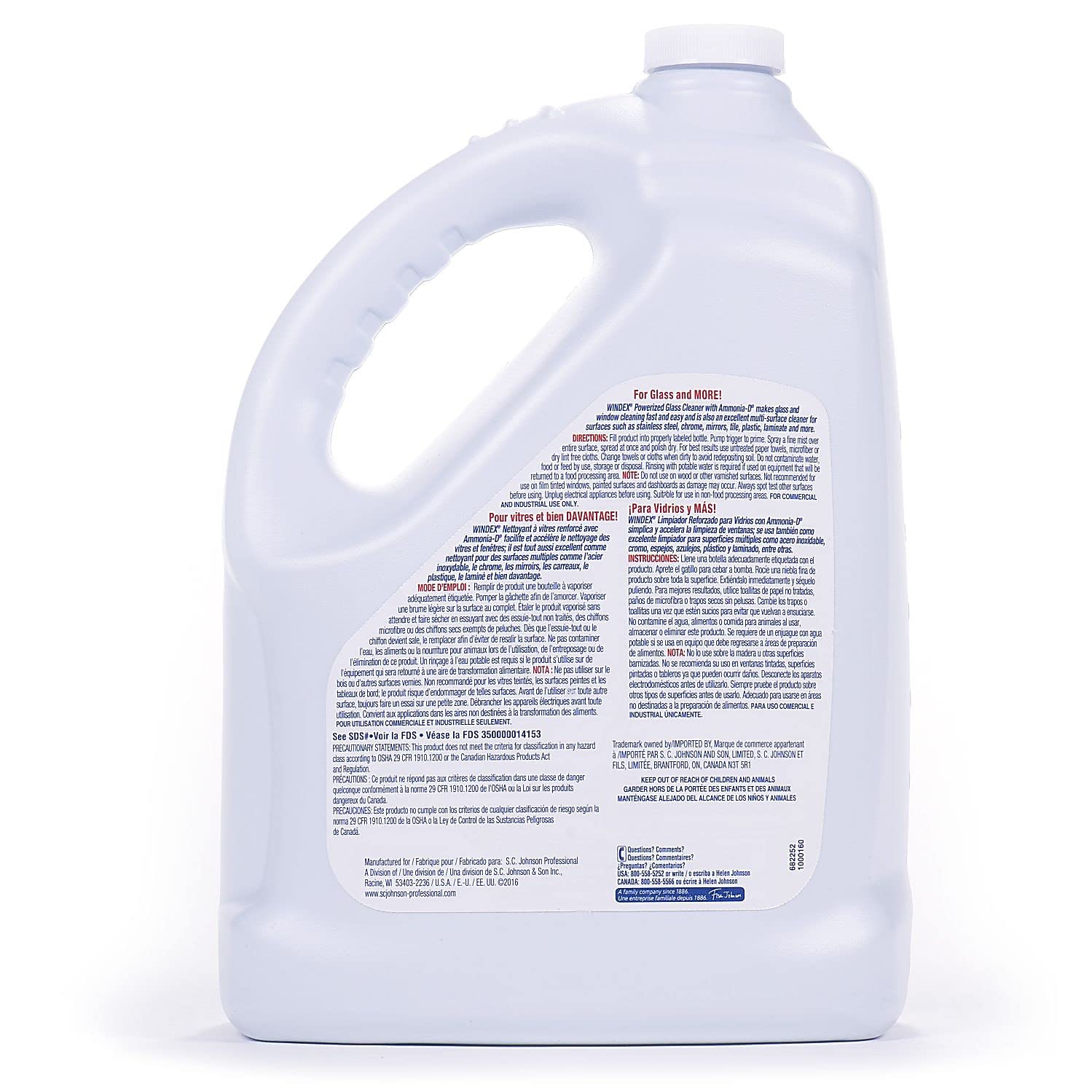 Windex Unscented Glass 1 gallon - Image 4