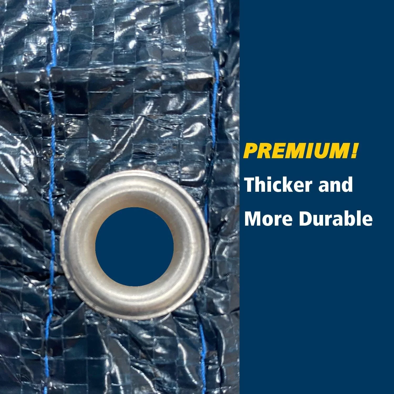 Winter Block 30’ ft. Premium Round Pool Winter Cover for Above Ground Pools – 10-Year Warranty, Cold and UV Resistant, Weatherproof and Durable, Winch & Cable Included - Image 7