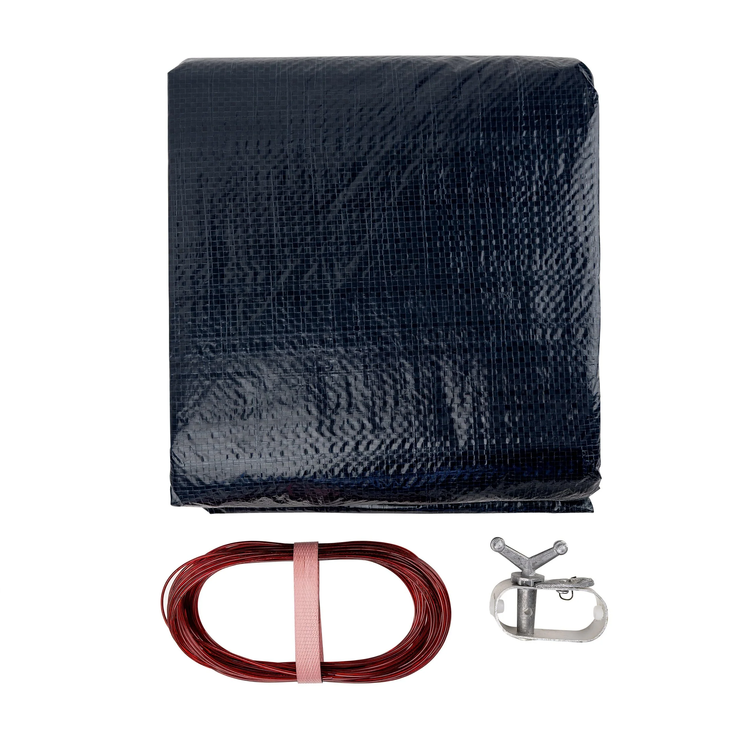 Winter Block 30’ ft. Premium Round Pool Winter Cover for Above Ground Pools – 10-Year Warranty, Cold and UV Resistant, Weatherproof and Durable, Winch & Cable Included - Image 8