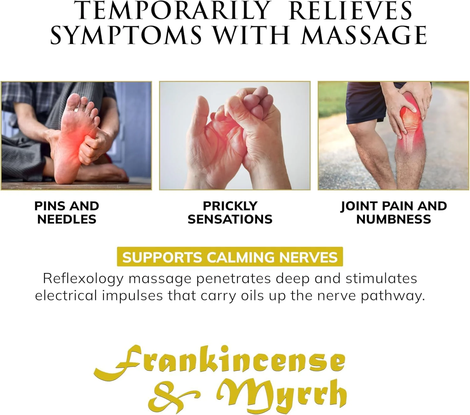 Wise Men Healing Balm with Myrrh and Frankincense Essential Oils for Soothing Nerve Relief Massage - Image 6