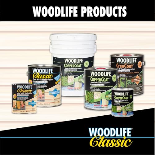WOODLIFE 903-4PK Classic Above Ground Clear Wood Preservative, Gallon, Clear, 4 Pack - Image 2