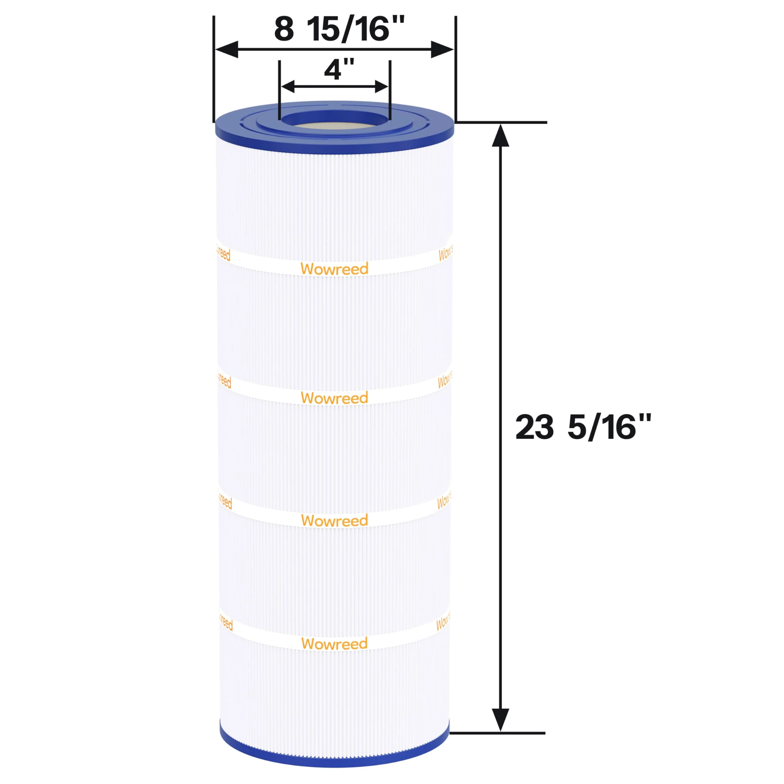 Wowreed Pool Filter Compatible with C1200, cx1200re, PA120, C-8412, FC-1293, Clearwater II 125, Pro Clean 125, 120 sq. ft, 1 Pack - Image 7