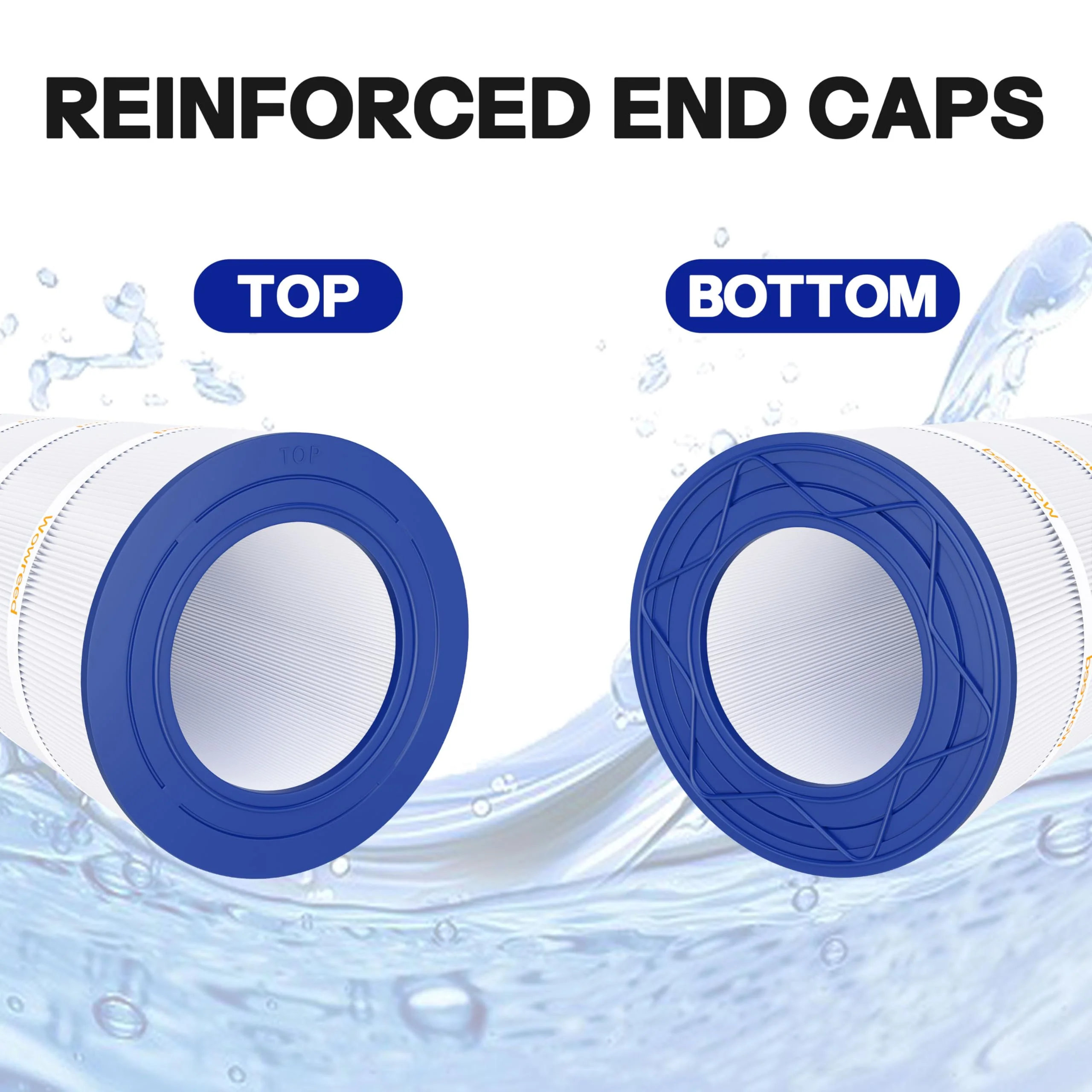 Wowreed Pool Filter Compatible with CC150, Clean & Clear 150, CCRP150, PAP150, R173216, C-9415, FC-0687, 160317, 150 sq. ft,1 Pack - Image 6