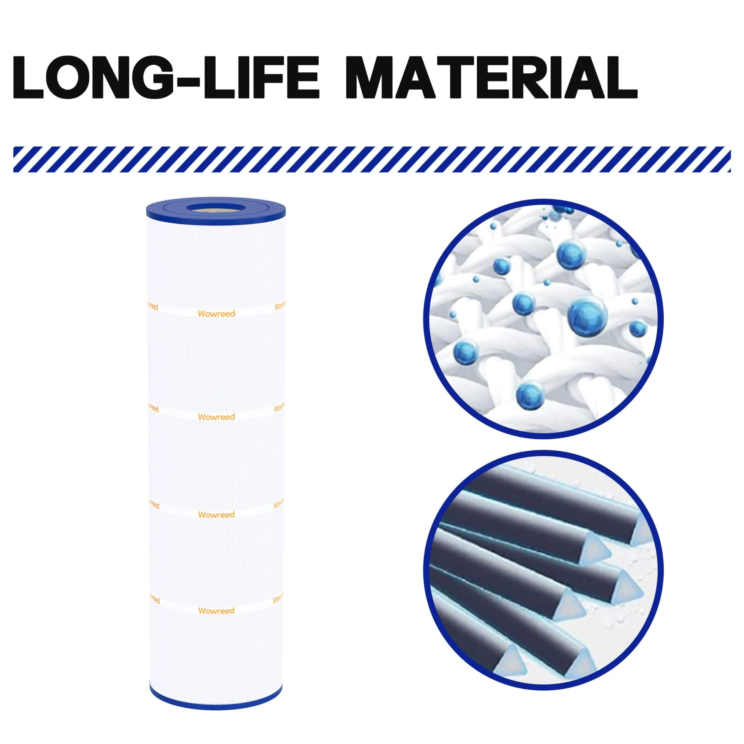 Wowreed Pool Filter Compatible with CCP420, Clean and Clear Plus 420, C-7471, FC-6470, R173576,178584, 4 Pack - Image 5