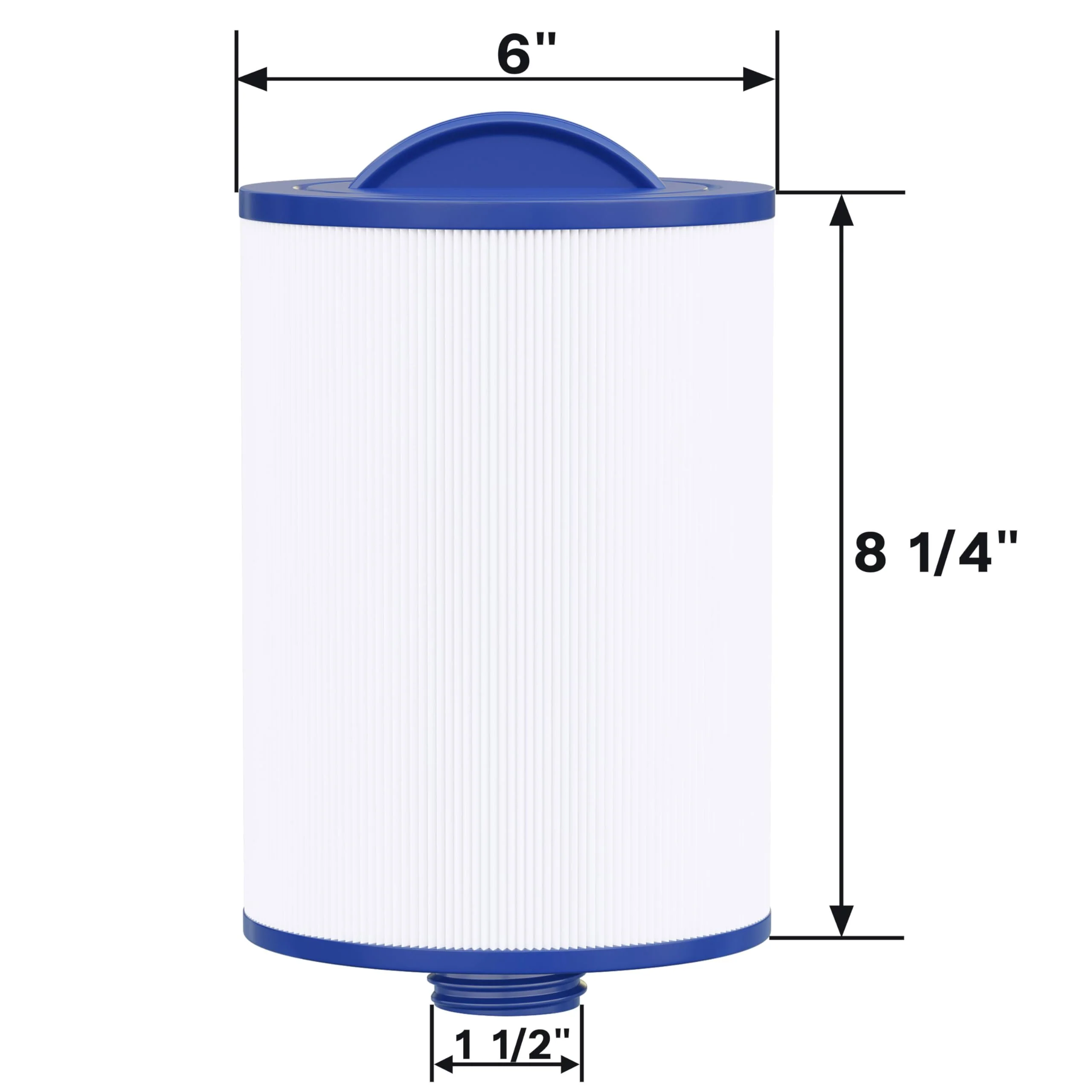Wowreed Spa Filter Compatible with 6CH-940, PWW50P3 (1.5" SAE Coarse Thread), FC-0359, 03FIL1400, 817-0050, 2 Pack - Image 7