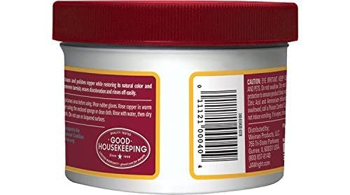 Wright's Copper and Brass Polish and Cleaner Cream- 8 Ounce - 2 Pack - Gently Clean and Remove Tarnish Without Scratching,8 Ounce (Pack of 2) - Image 7
