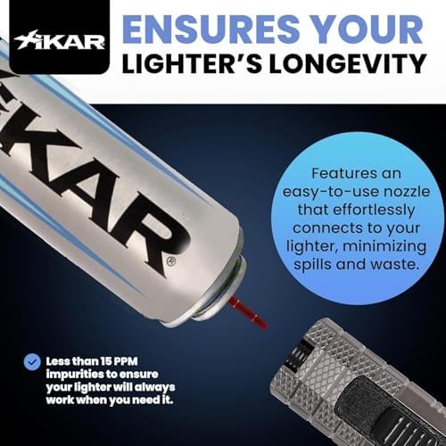 Xikar PUROFINE Premium Butane Fuel Refill (100ml) 0 Impurities - Ultra Refined, Food Grade, Culinary Butane Refill for Torch & Lighter - Jet Flame Lighter Fuel & Kitchen Torch Refills (2 Pack/1.9oz) - Image 4