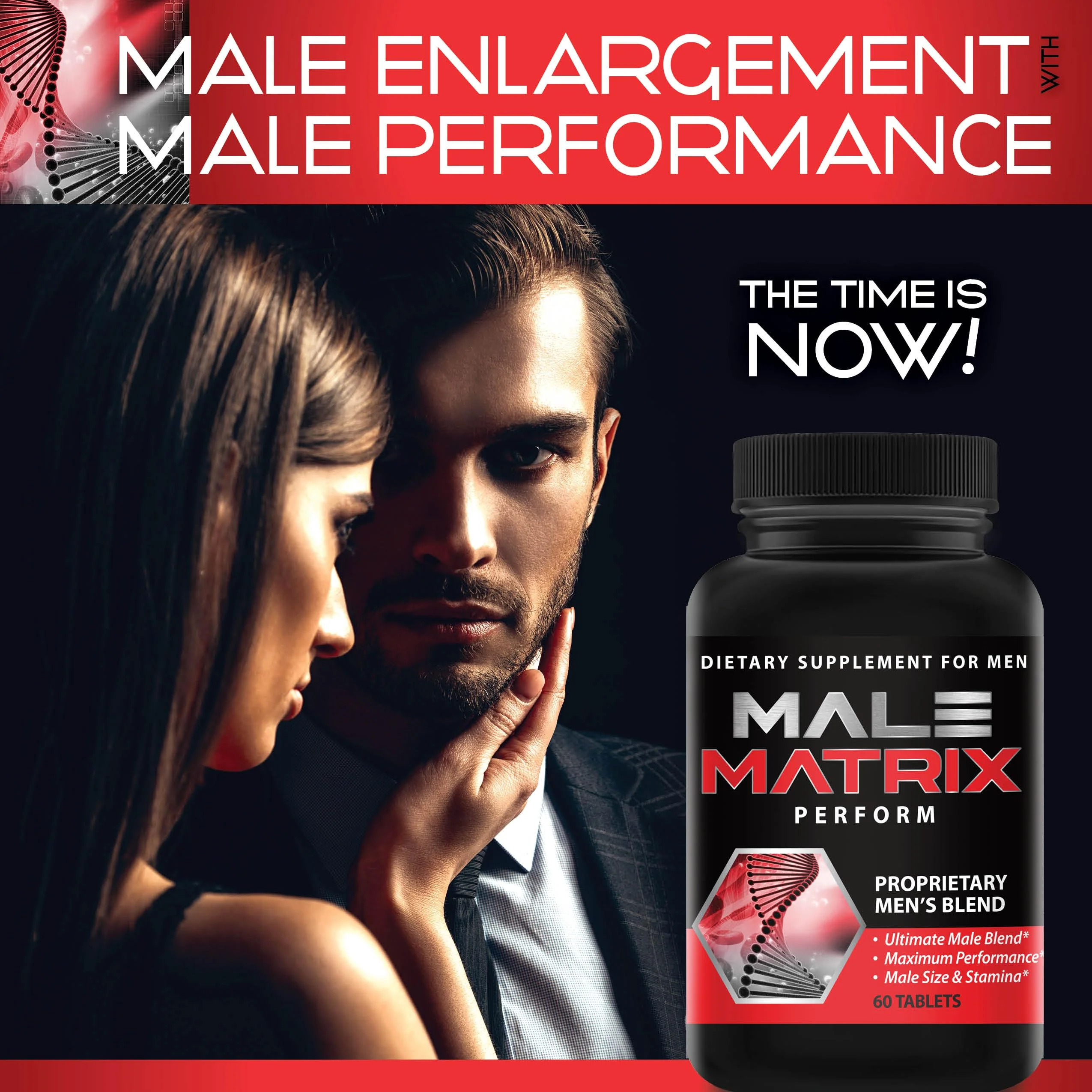XL Science Male Matrix- Enlargement Pills for Men- Amplify Male Size- Extend in Length, Engorge in Girth- Boost Up to 3 Inches in 90 Days- Stamina Multiplier- 60 Tablets - Image 4