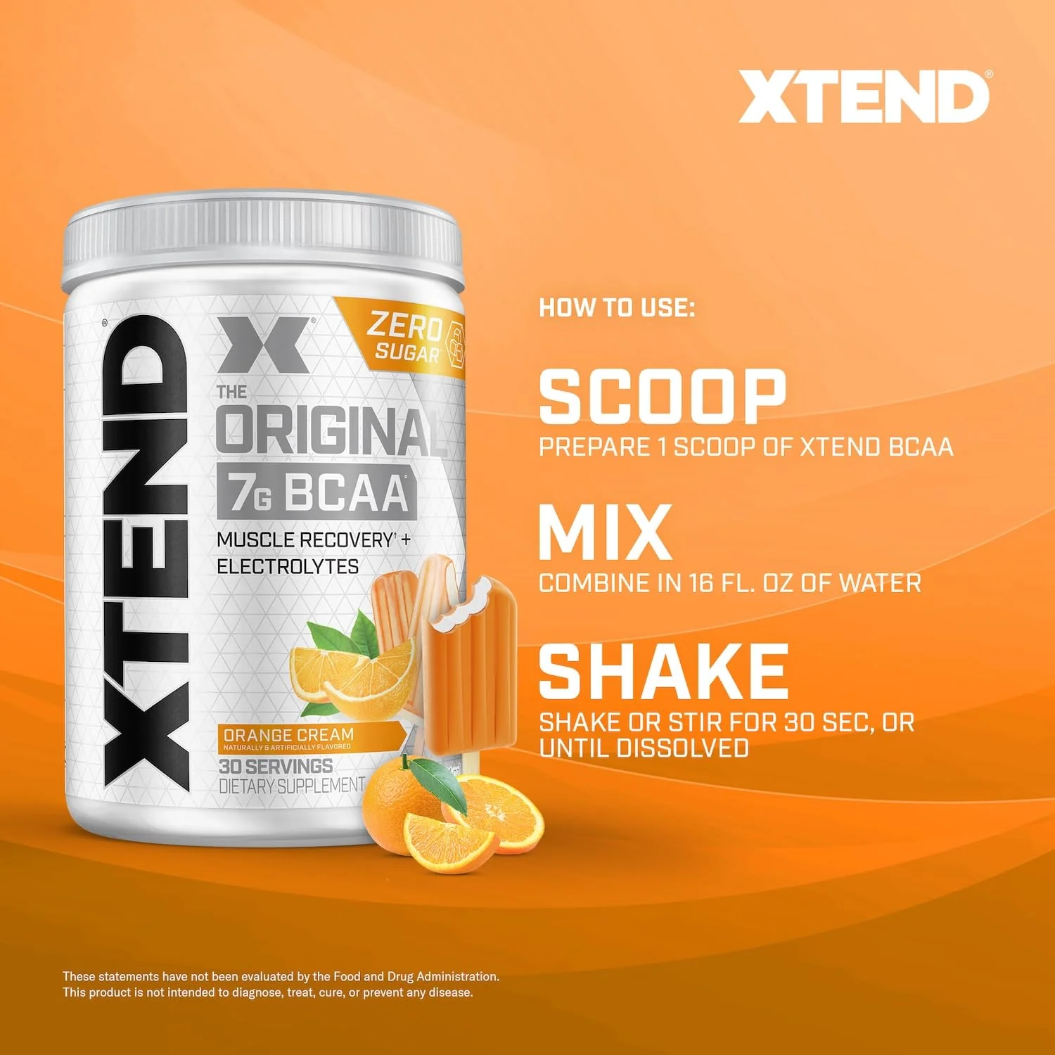 Xtend Original BCAA Powder 7g BCAA and 2.5g L-Glutamine, Sugar Free Post Workout Muscle Recovery Drink with Amino Acids for Men & Women, 30 Servings - Image 2