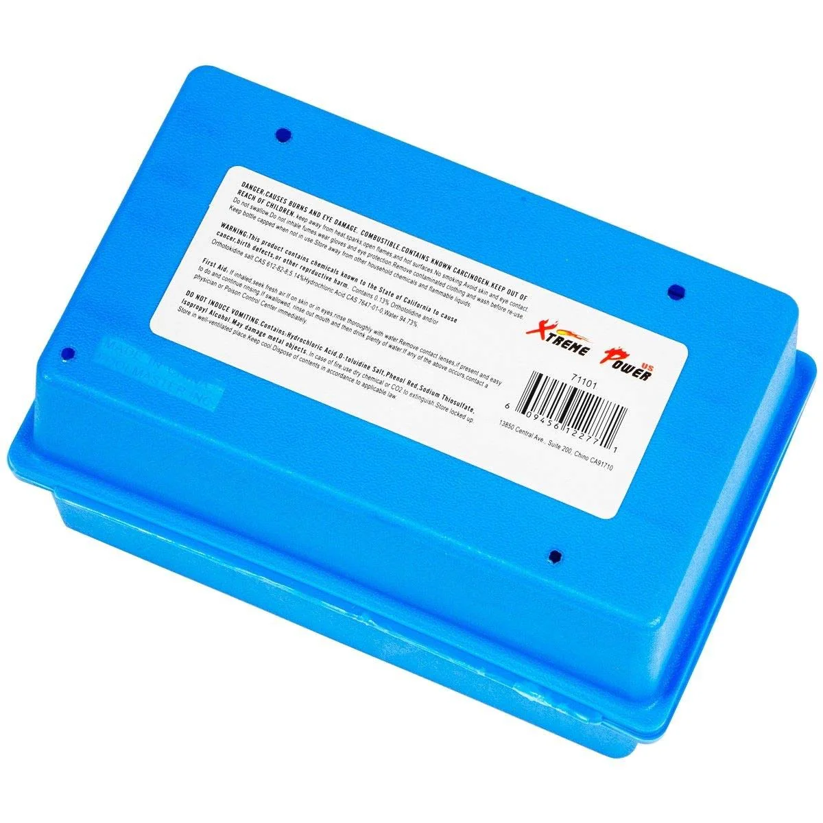 XtremepowerUS 5-Way Swimming Pool Test Kit pH, Chlorine, Bromine, Alkalinity Chemistry Testing with Case Spa, Inground Above Ground Pool Residential - Image 2