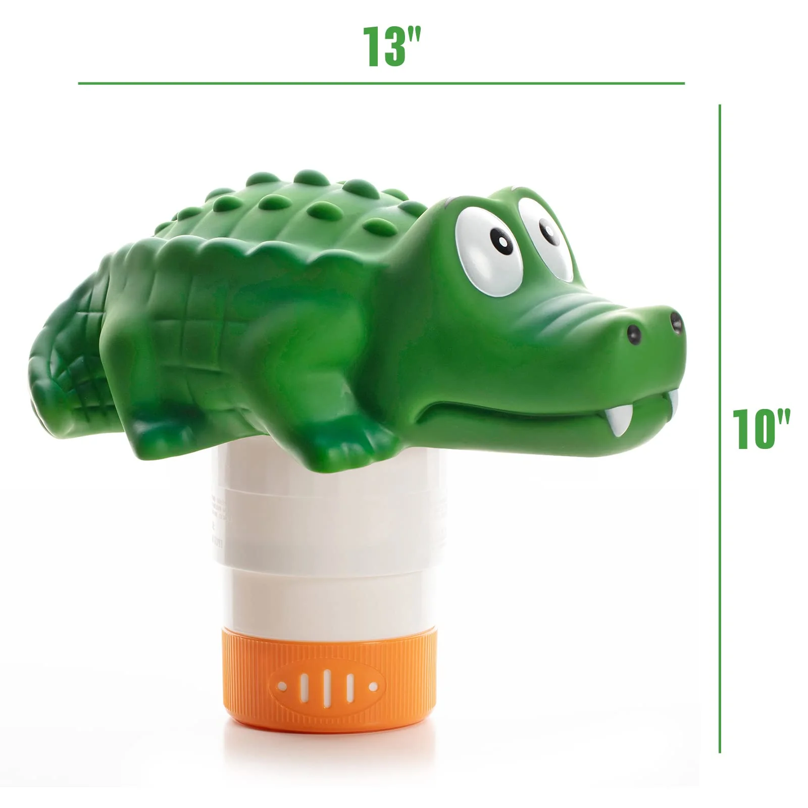 XY-WQ Chlorine Floater, Floating Pool Chlorine Dispenser (Alligator), Fits 1 and 3 Inch Tablets for Large and Small Pools, Hot Tub, Spa - Image 6