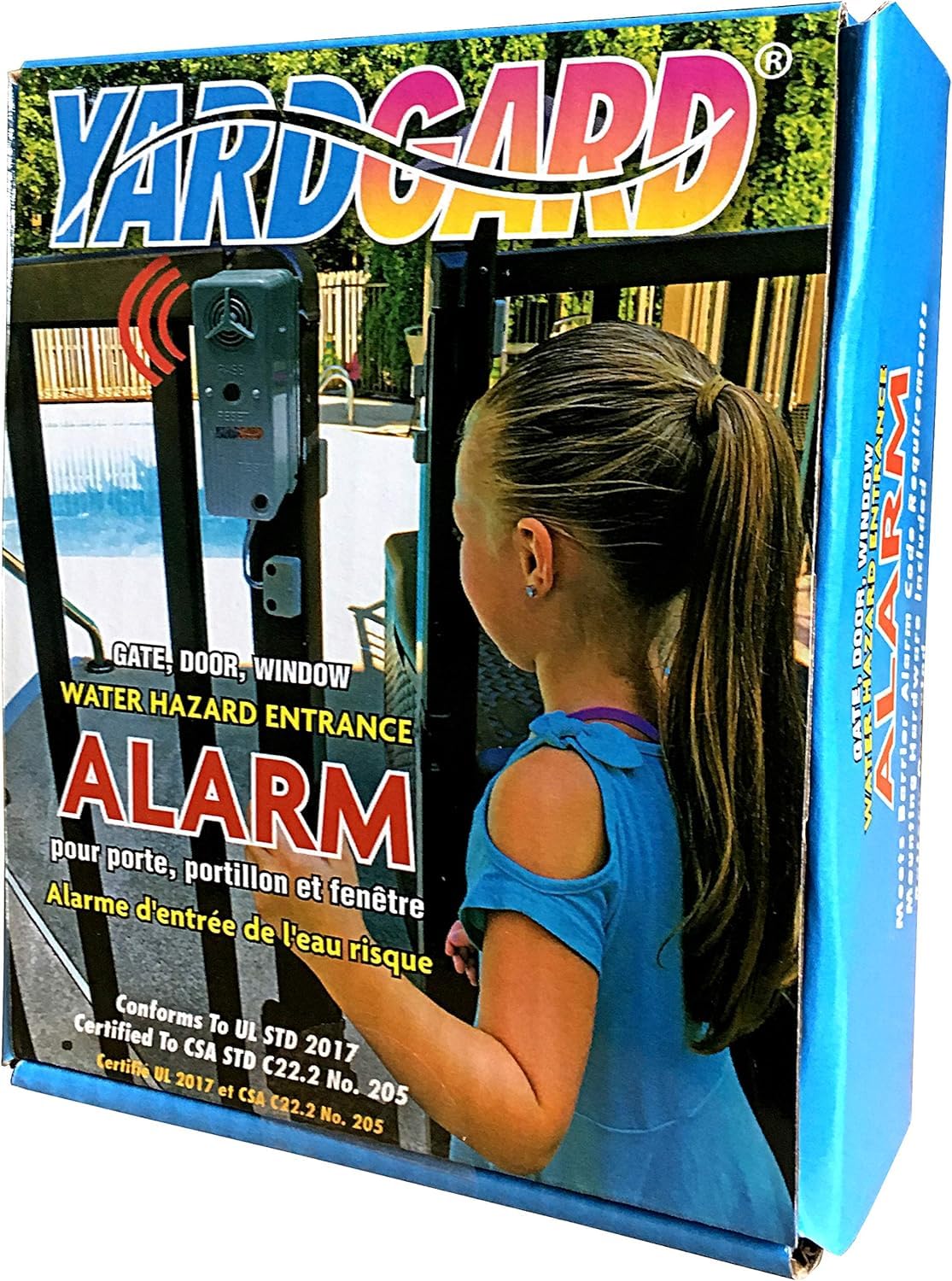 YardGard 2-Pack UL 2017 Compliant Wireless Pool Door Safety Alarm, Water-Resistant, ETL Certified, Easy Installation, Suitable for Pool Gates and Sliding Doors, 120dB Siren - Image 5