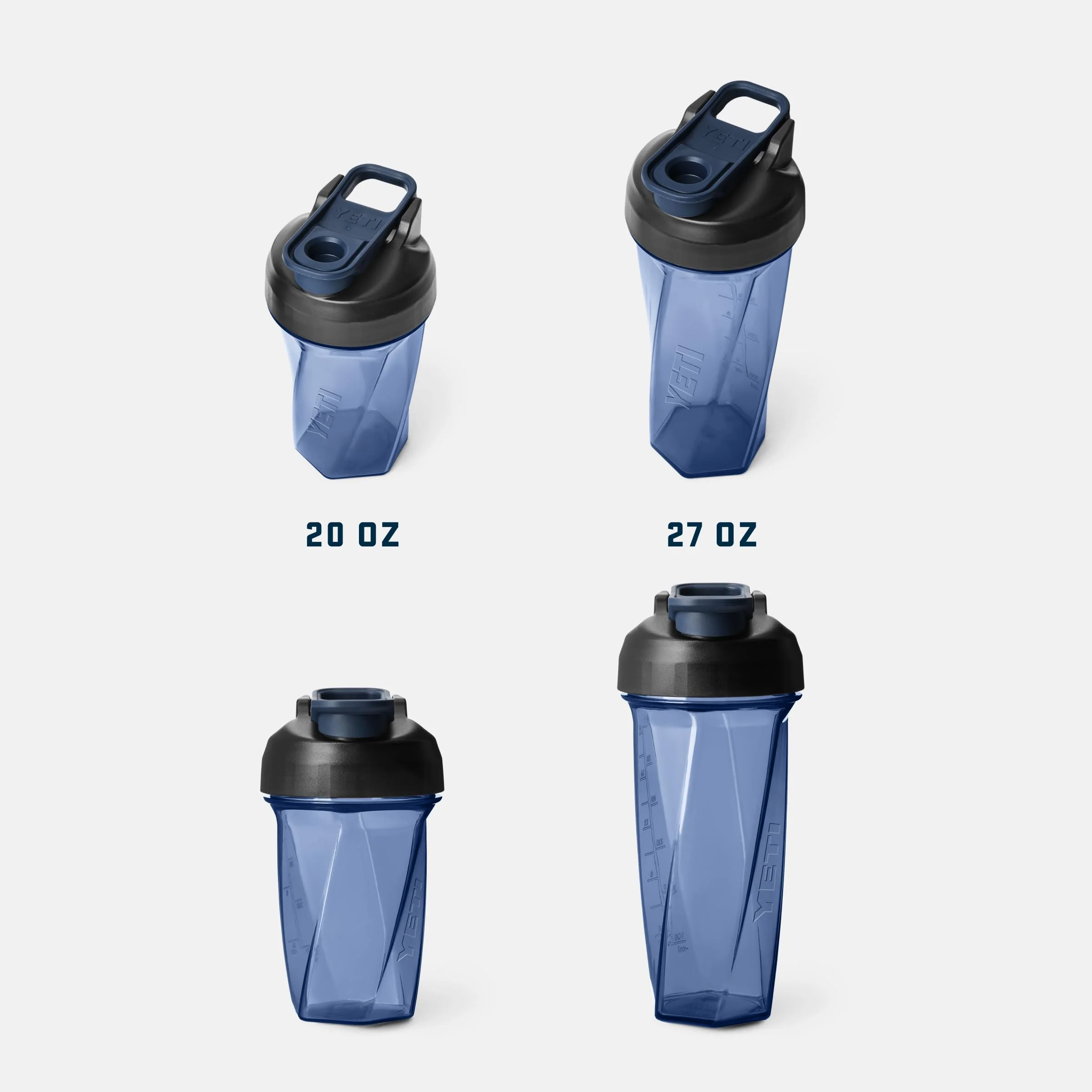 YETI Yonder Helimix Vortex Blender Shaker Bottle Holds up to 20oz | No Blending Ball or Whisk | USA Made | Portable Pre Workout Whey Protein Drink Shaker Cup | Dishwasher Safe, Charcoal - Image 8