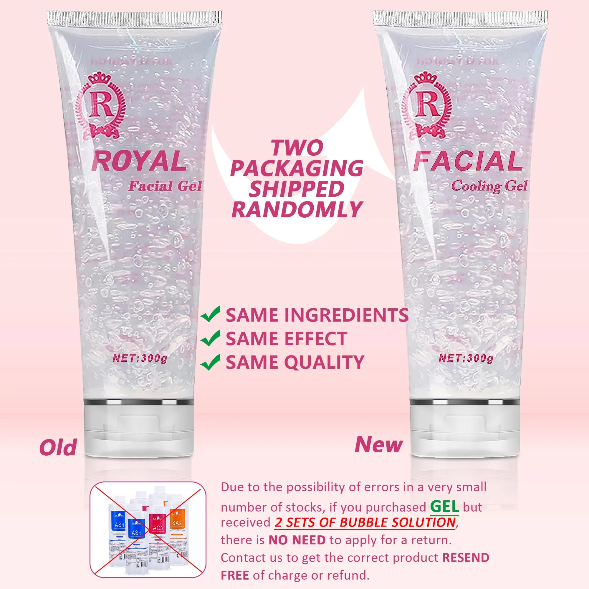 YMEYFAN 3PCS Conductive Gel, Cooling Gel for Salon Hair Removal Machine Skin Care, Moisturizing Hydrating Suitable for Facial Device for Women and Men in Body or Face Cools (900ML) - Image 6
