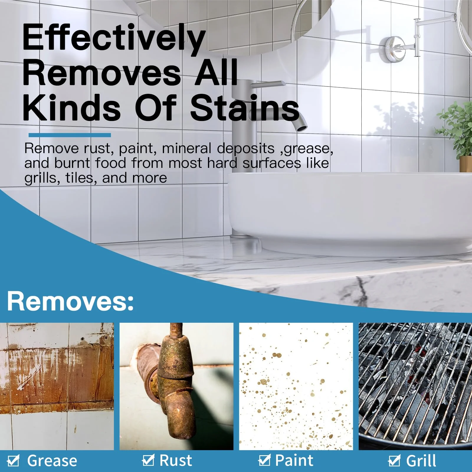Yncotte Toilet Cleaner Hard Water, 2024 Newly Upgraded Toilet Cleaning Screens Hard Water Remove Pads for Stain Calcium Deposits Scrubber(30PCS) - Image 7