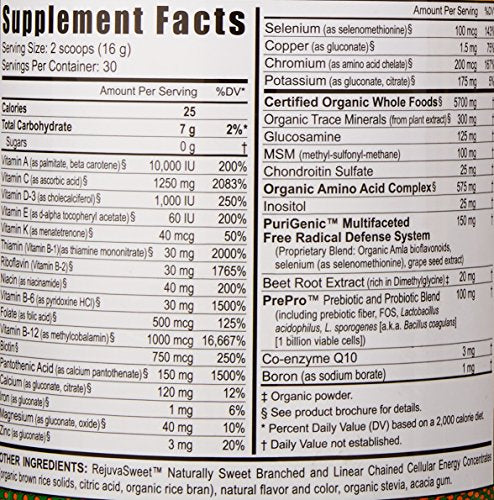 Youngevity Beyond Tangy Tangerine 2.0 Citrus Peach Fusion Multi-Vitamin & Mineral Complex - Made with Natural & Whole Foods | 8,000 ORAC (3 Canisters) - Image 3